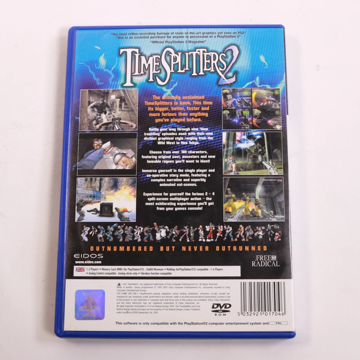 PlayStation 2 - TimeSplitters 2 - productfoto 2