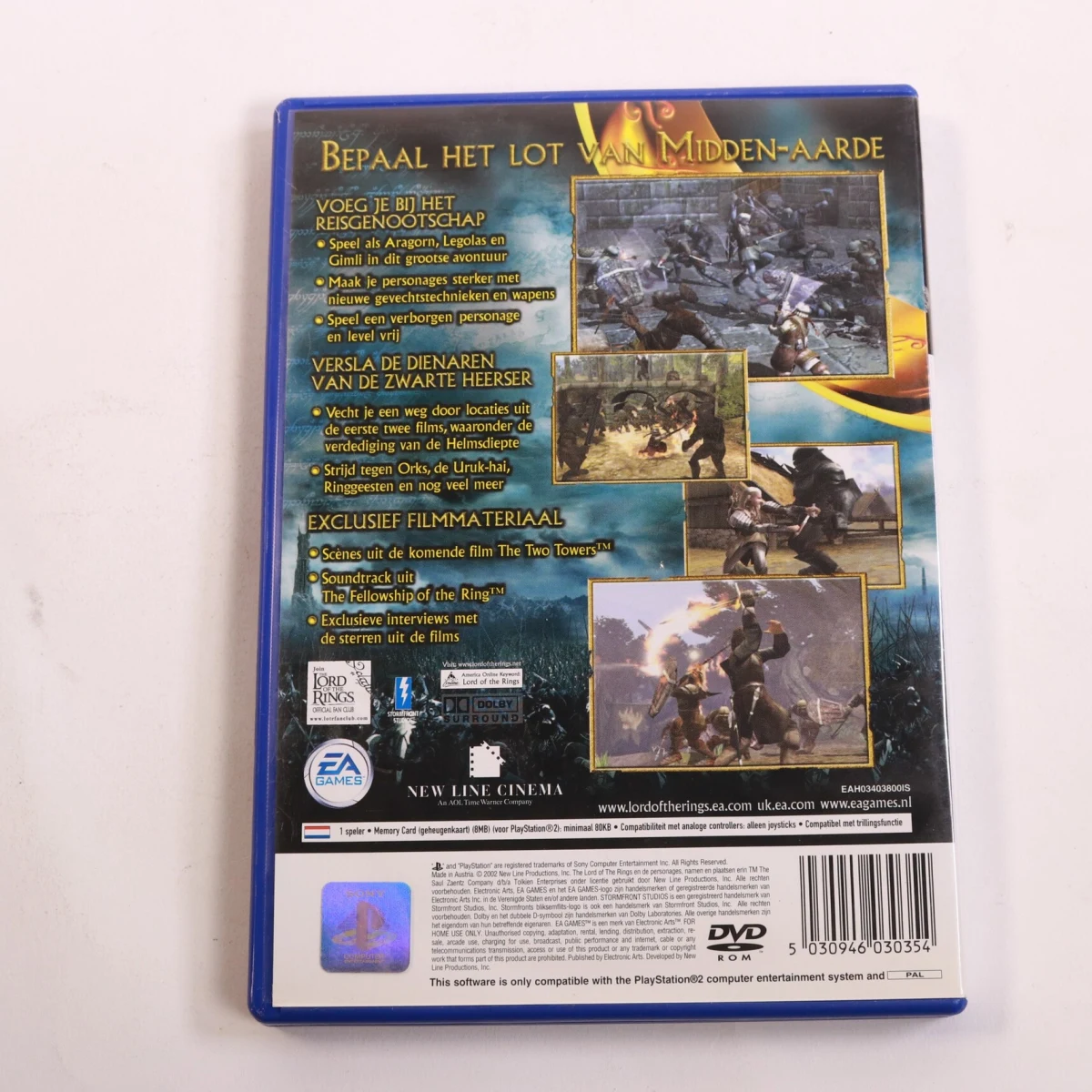 PlayStation 2 - The Lord of the Rings: The Two Towers - productfoto 3