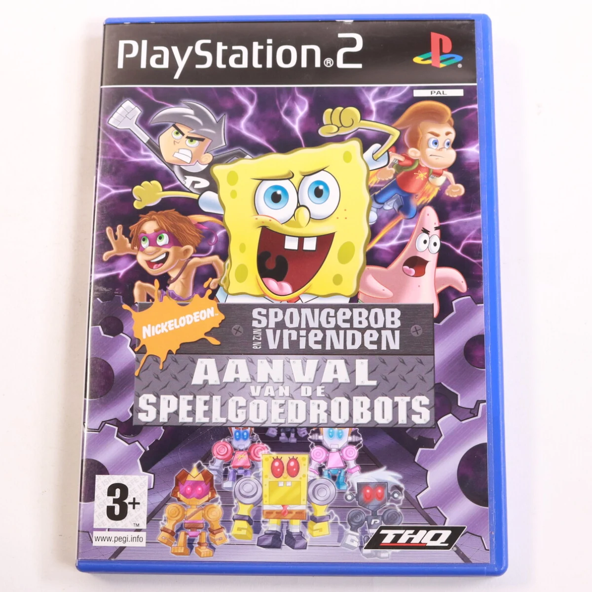 PlayStation 2 - Spongebob en zijn vrienden: Aanval van de Speelgoedrobots