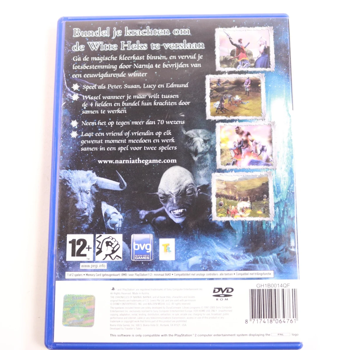 PlayStation 2 - The Chronicles of Narnia: The Lion, the Witch and the Wardrobe - productfoto 3