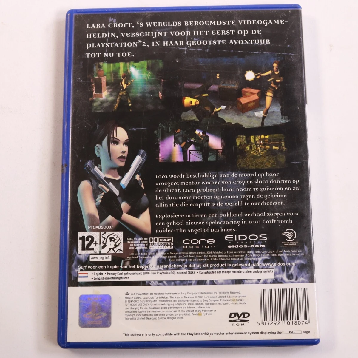 Playstation 2 - Tomb Raider: The Angel of Darkness - productfoto 3