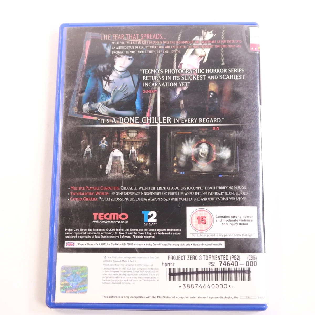 PlayStation 2 - Project Zero 3: The Tormented - productfoto 3