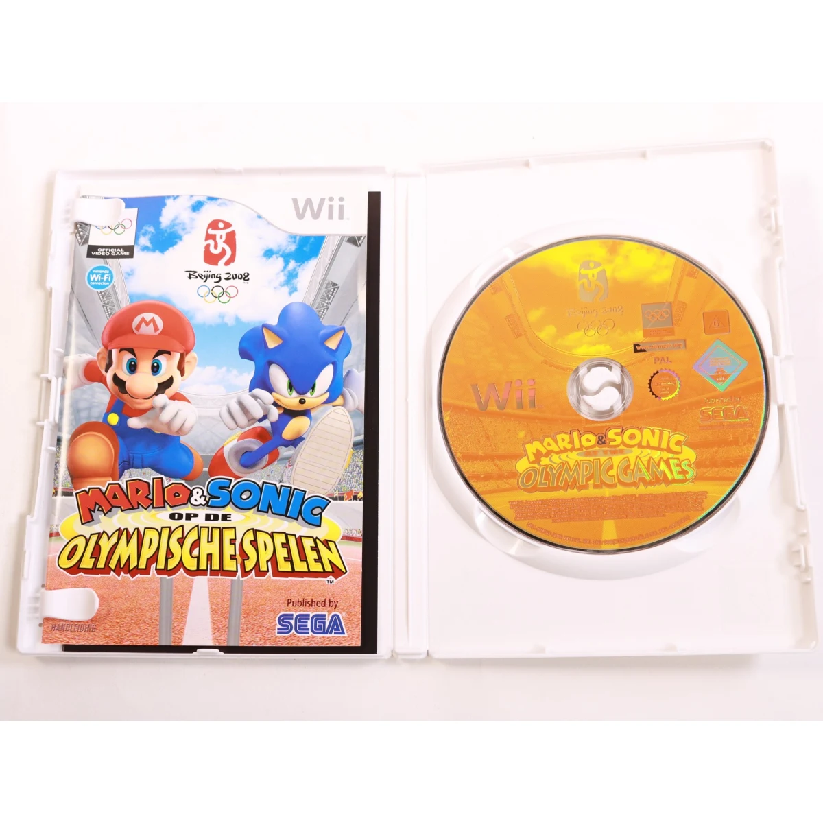 Wii - Mario & Sonic at the Olympic Games - productfoto 2
