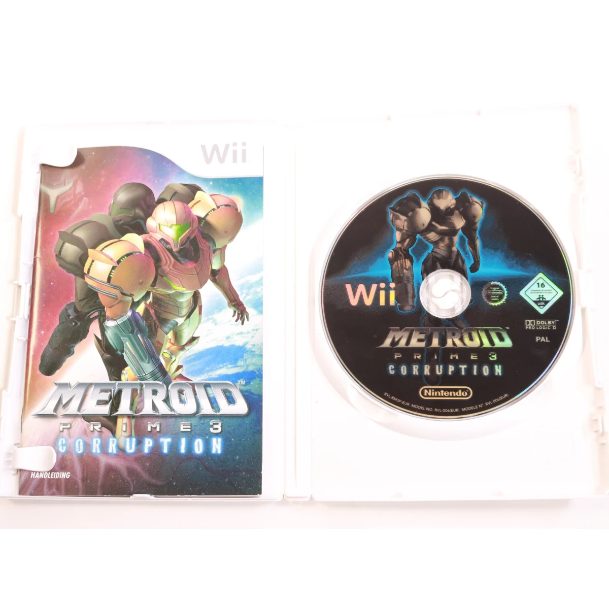 Wii - Metroid Prime 3: Corruption - productfoto 2