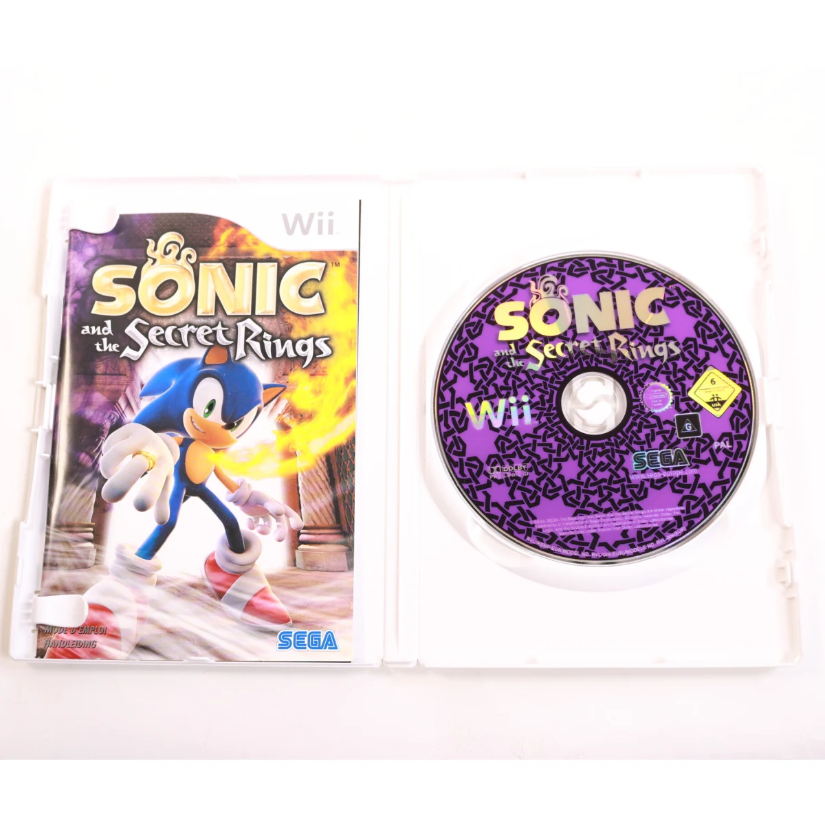 Wii - Sonic and the Secret Rings - productfoto 2