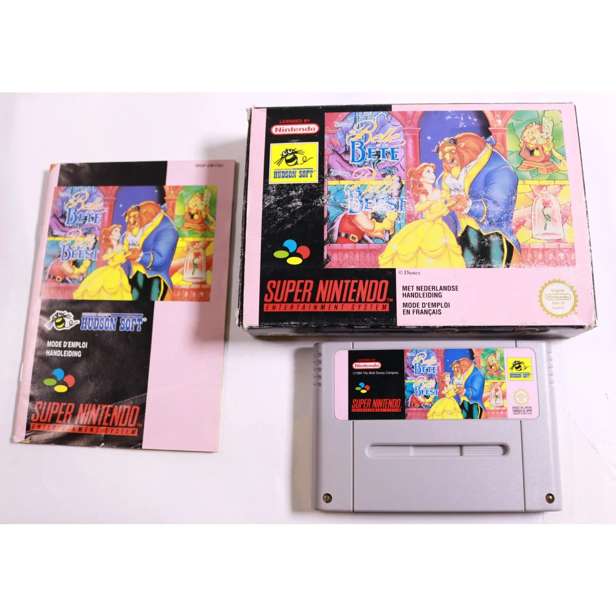 SNES - Beauty & The Beast - Boxed CIB