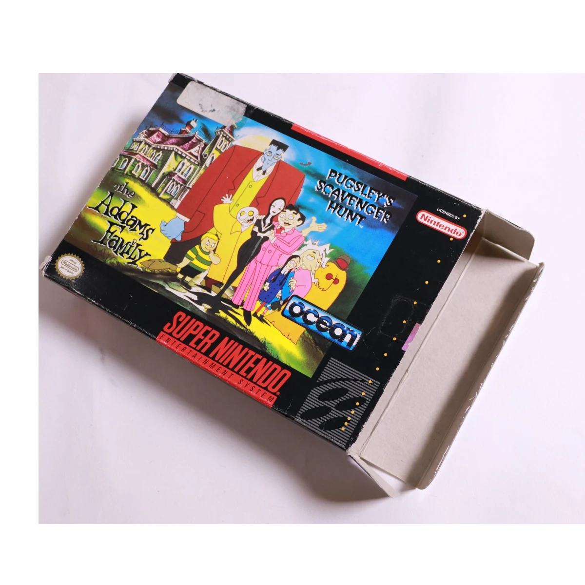 SNES - Addams Family Pugsley's Scavenger Hunt - USA - Boxed CIB - productfoto 4