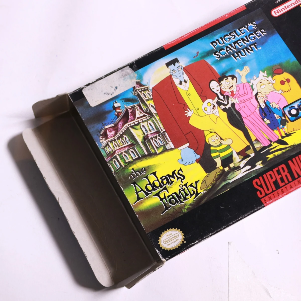 SNES - Addams Family Pugsley's Scavenger Hunt - USA - Boxed CIB - productfoto 2