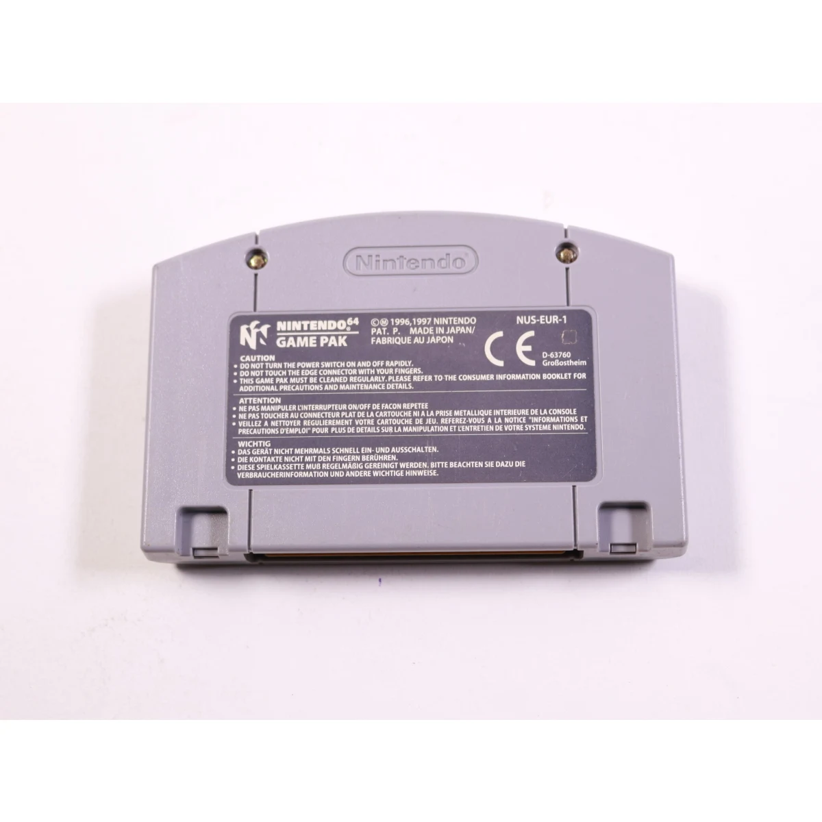 N64 - FIFA: Road to World Cup 98 - productfoto 2