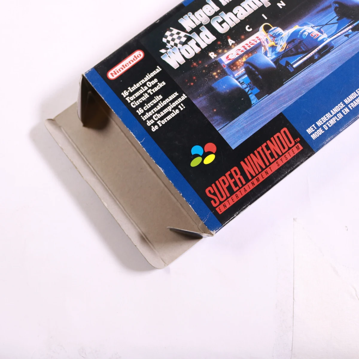 SNES - Nigel Mansell's World Championship Racing - Boxed - productfoto 5