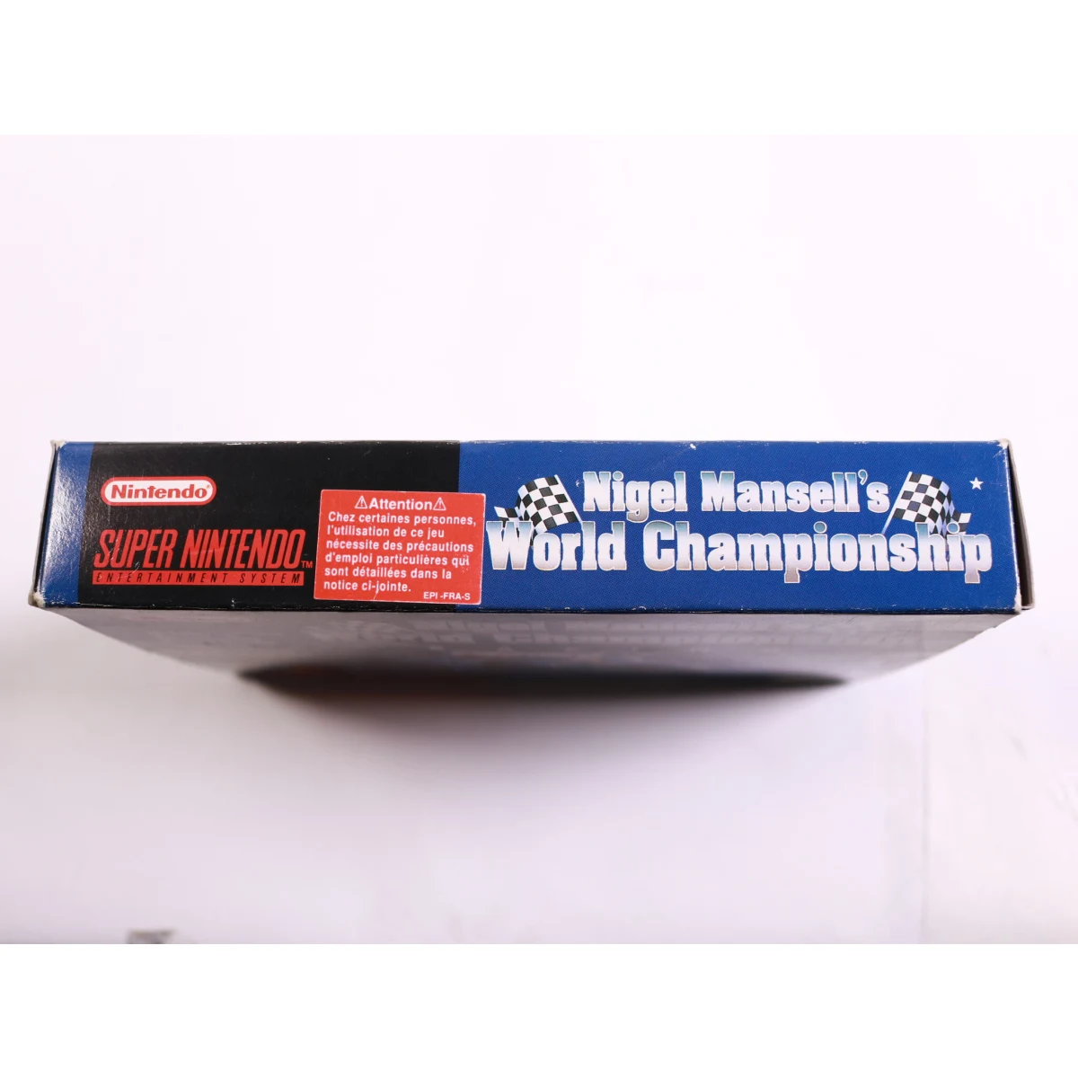 SNES - Nigel Mansell's World Championship Racing - Boxed - productfoto 4