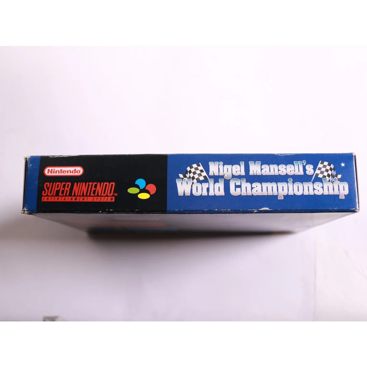 SNES - Nigel Mansell's World Championship Racing - Boxed - productfoto 3