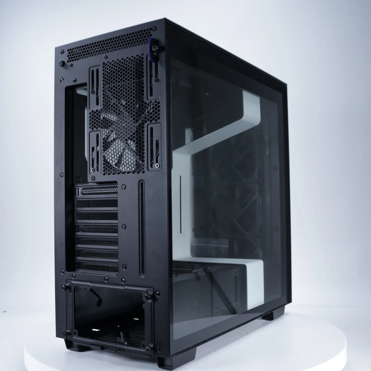 H710 Zwart/Wit [Tweedekansje] - NZXT - productfoto 3