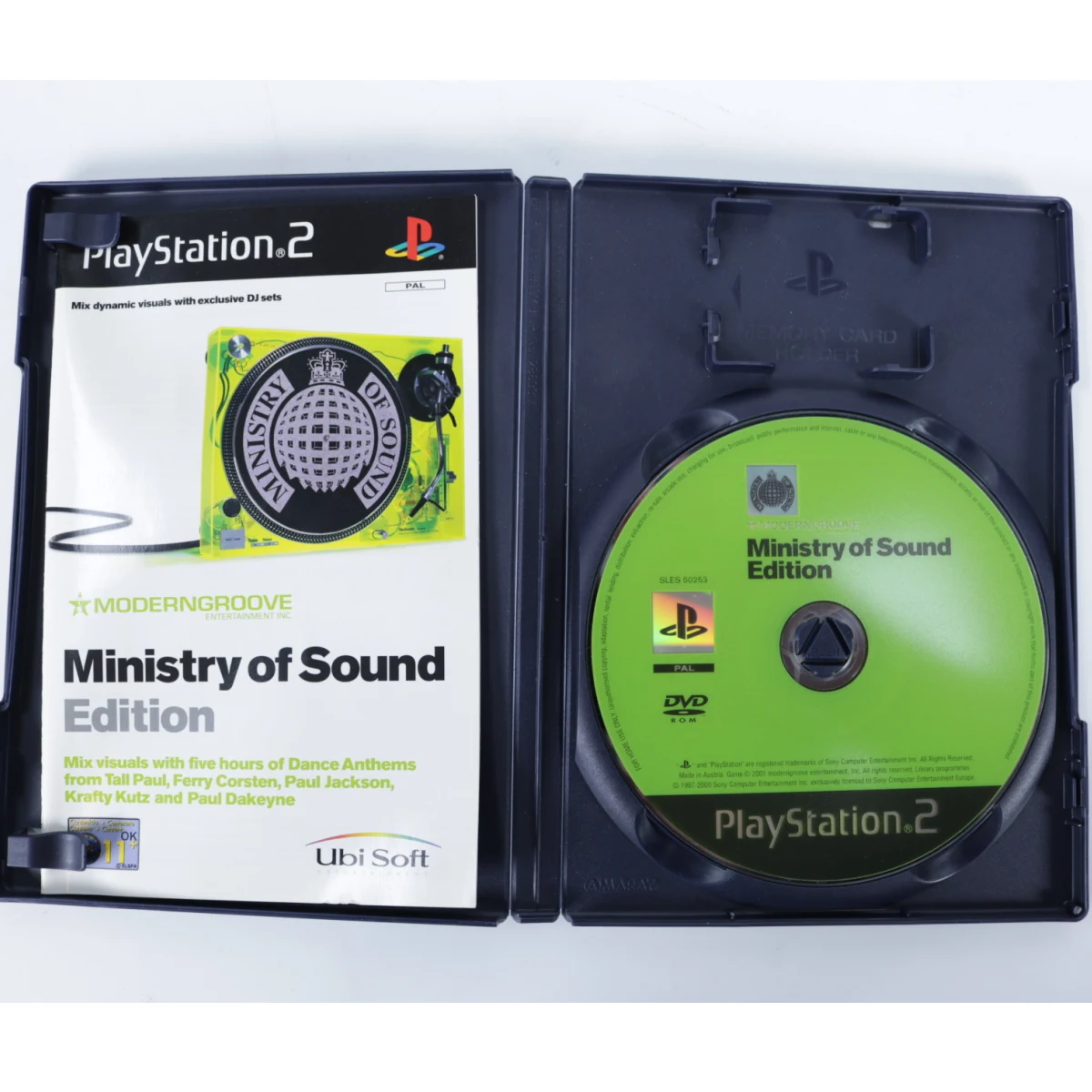 Playstation 2 - Moderngroove Ministry of Sound Edition - productfoto 3