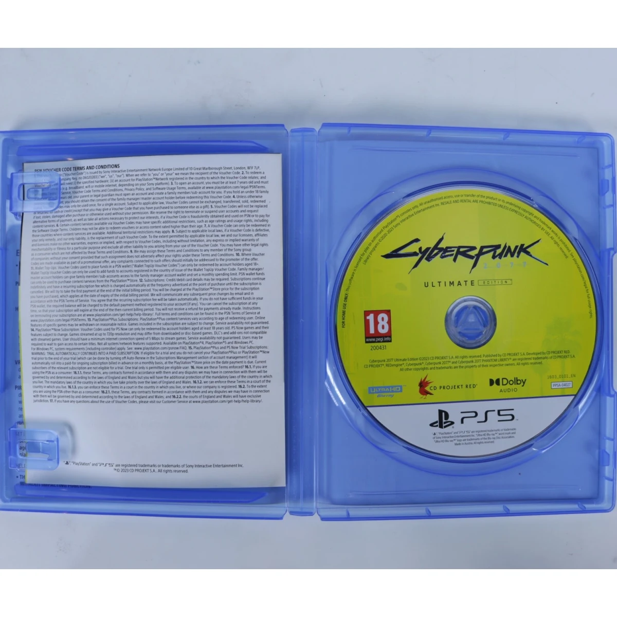 Playstation 5 - Cyberpunk - productfoto 2