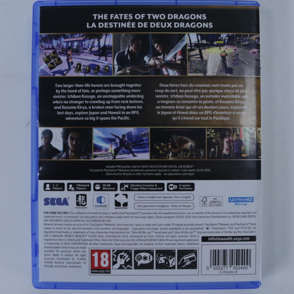 Playstation 5 - Like a Dragon Infinite Wealth - productfoto 3