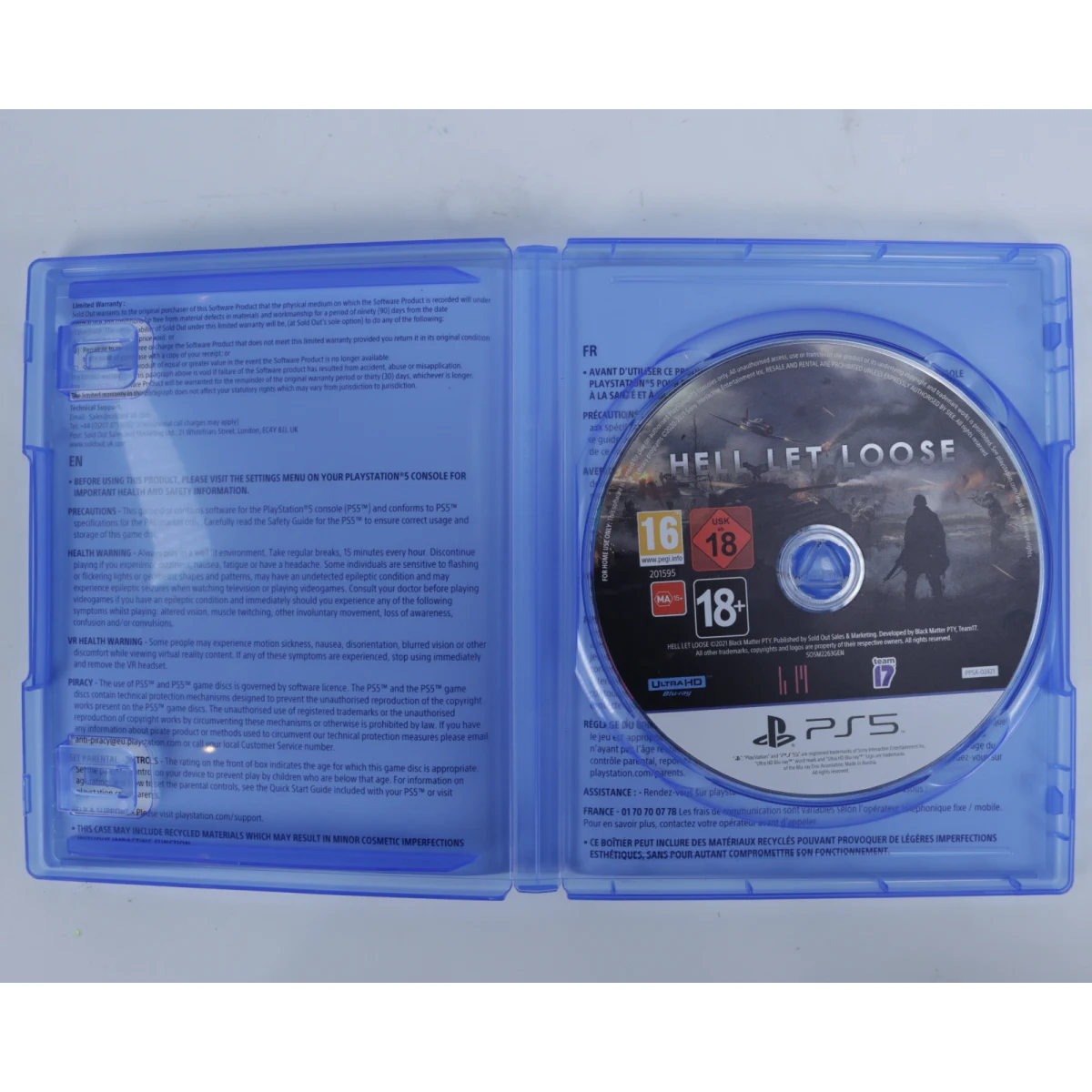 Playstation 5 - Hell Let Loose (No Manual) - productfoto 3