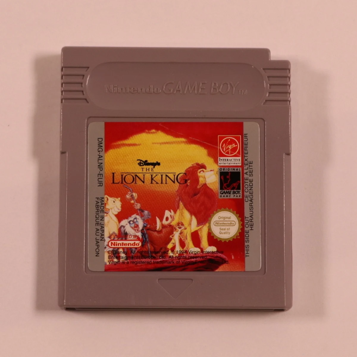 Game Boy - The Lion King