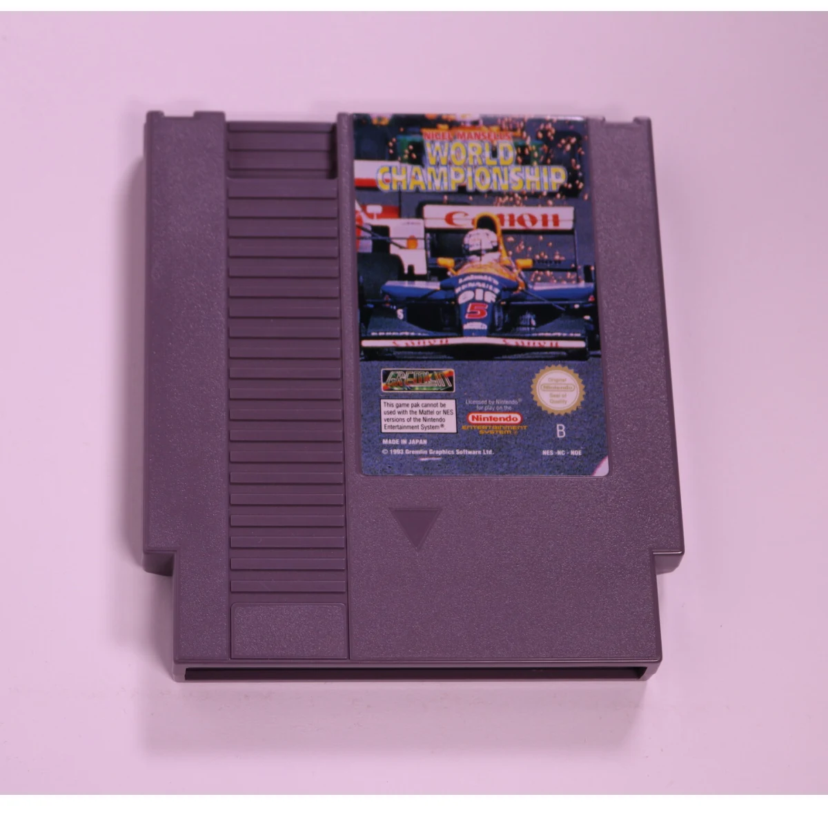 NES - Nigel Mansell's World Championship