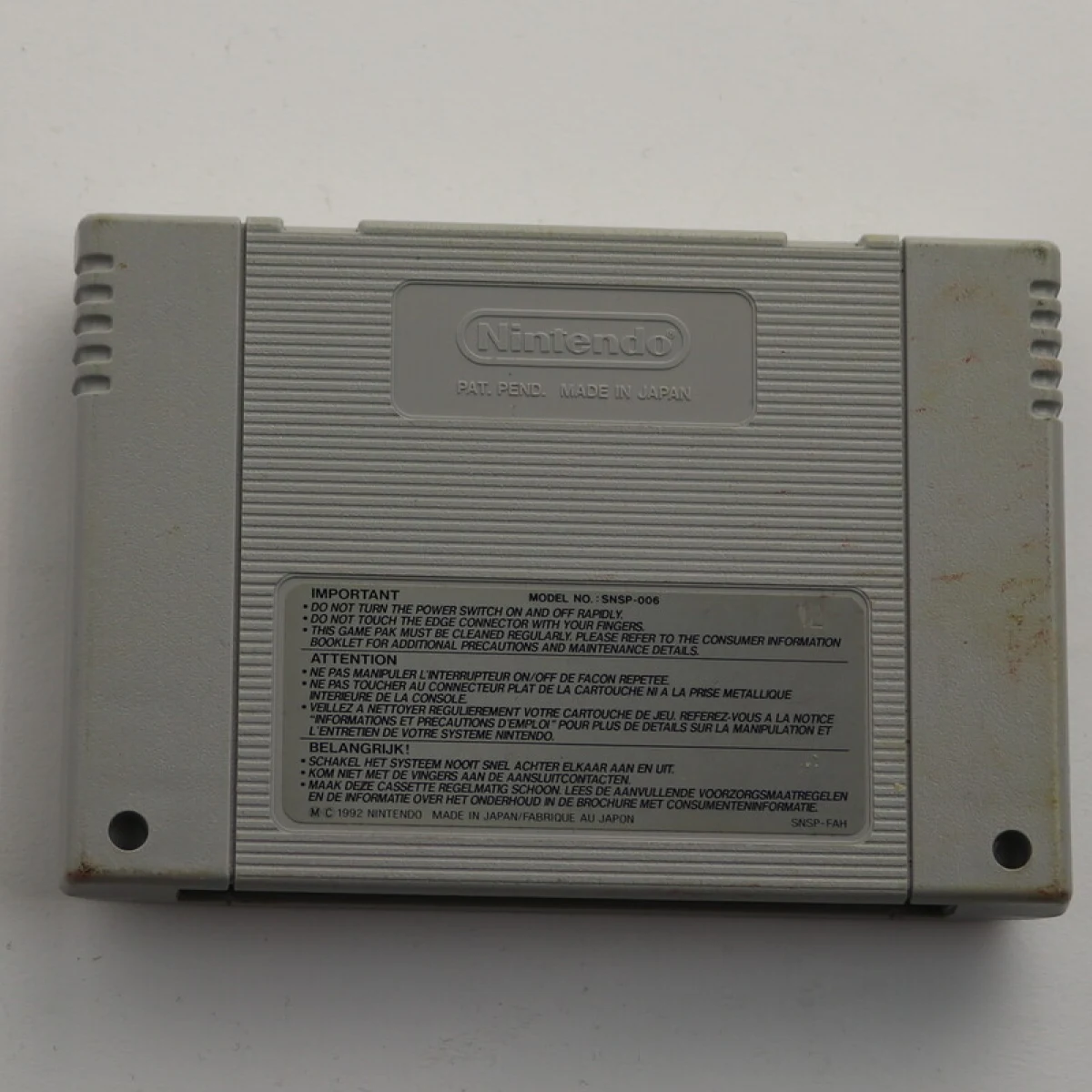 SNES - Prince Of Persia - Konami - productfoto 2