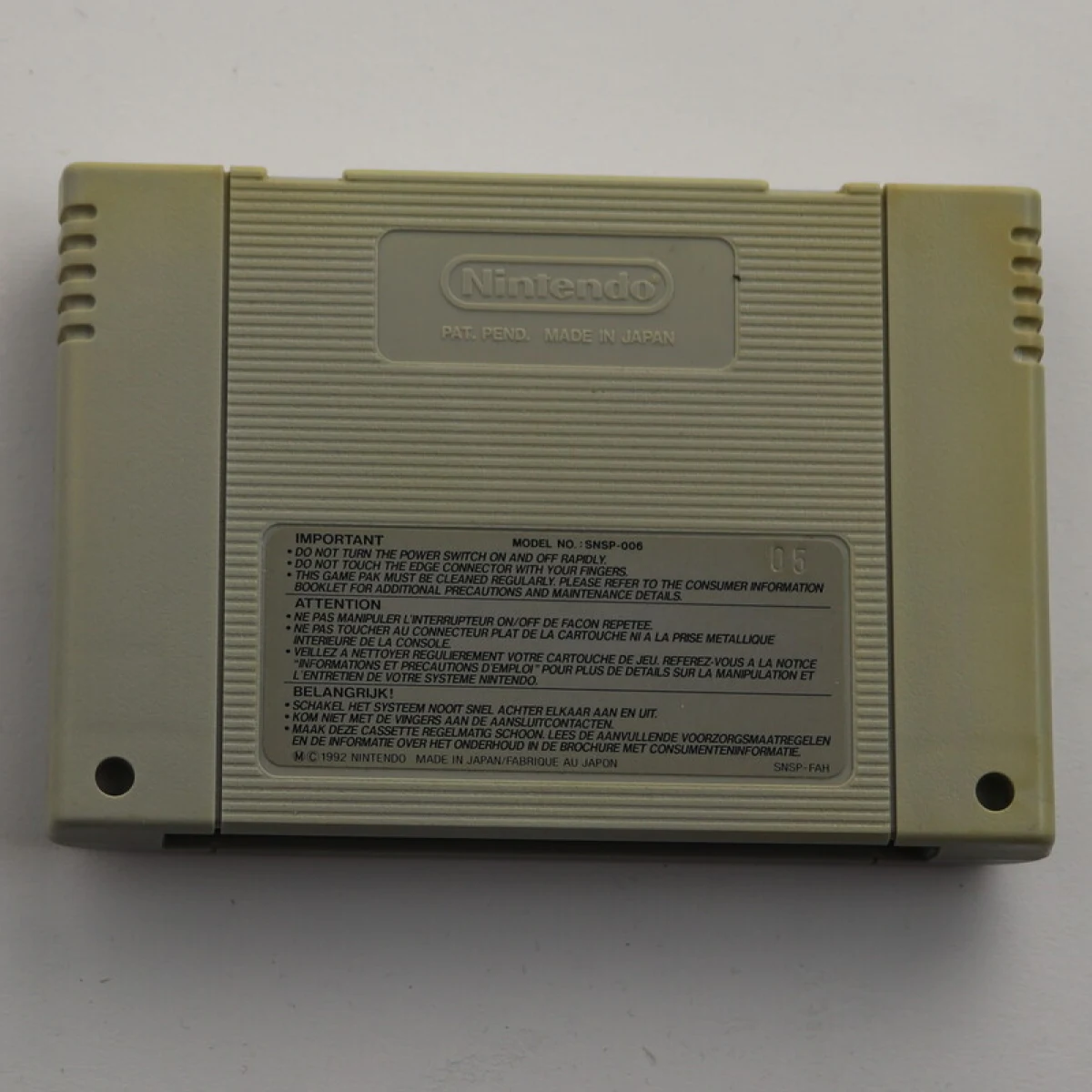 SNES - Mario Paint - Nintendo - productfoto 2