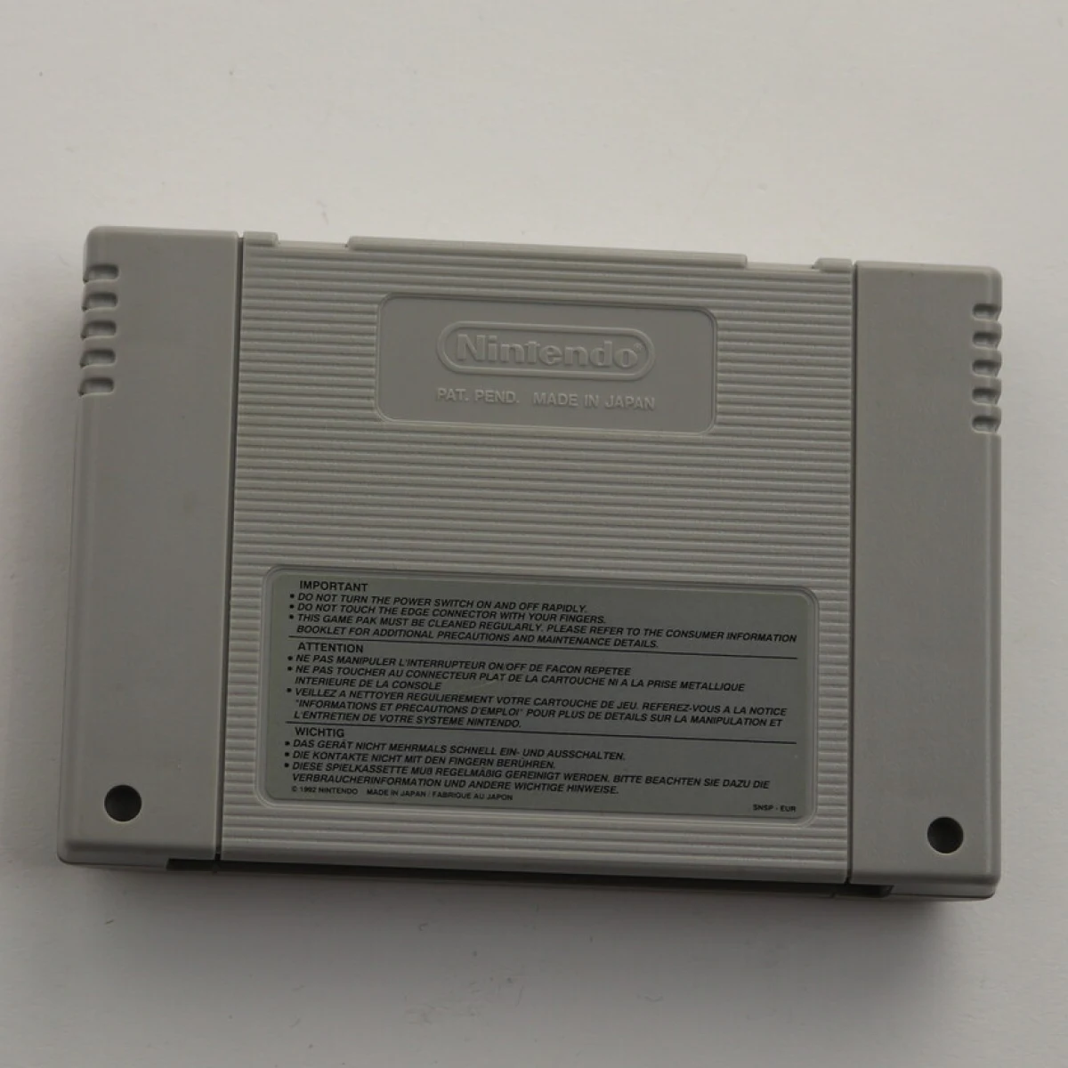 SNES - NHL 97 - EA Sports - productfoto 2