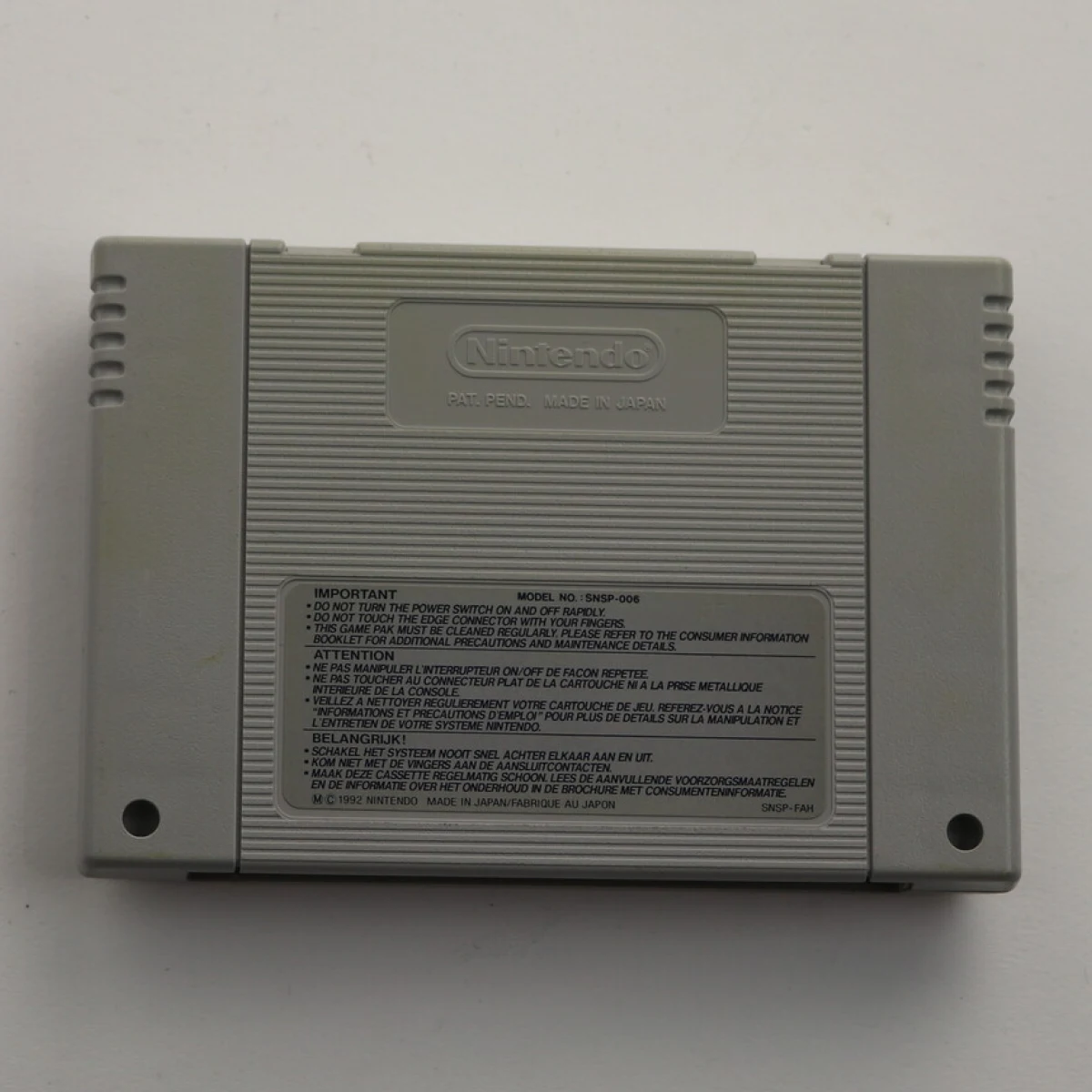 SNES - FIFA Road to World Cup 98 - EA Sports - productfoto 2