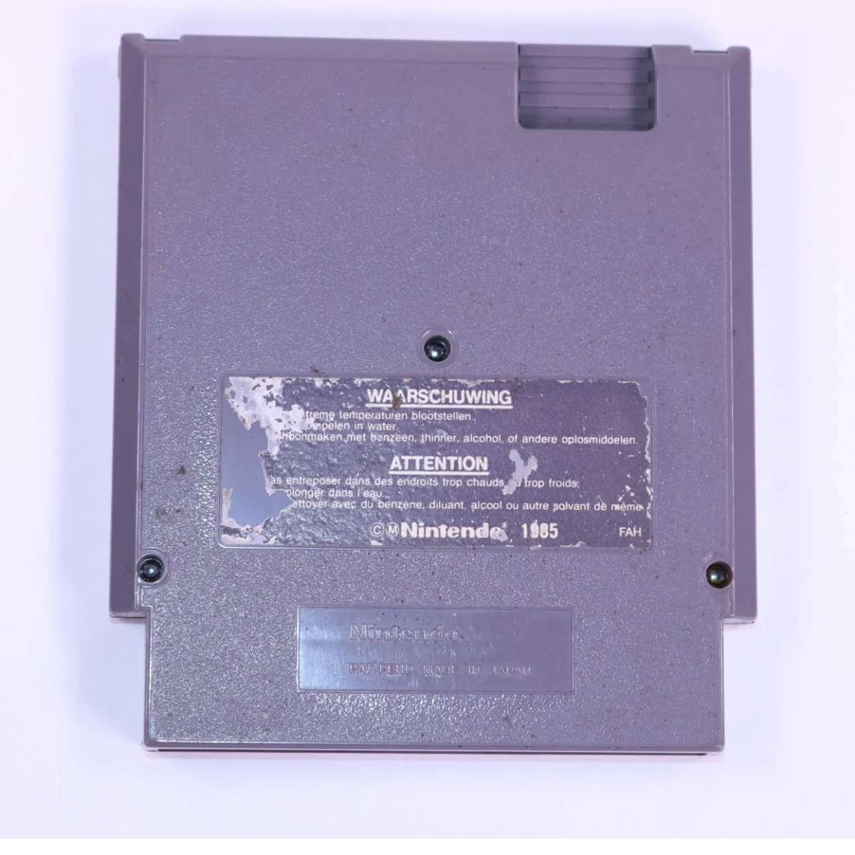 NES - Metal Gear - Konami - productfoto 2