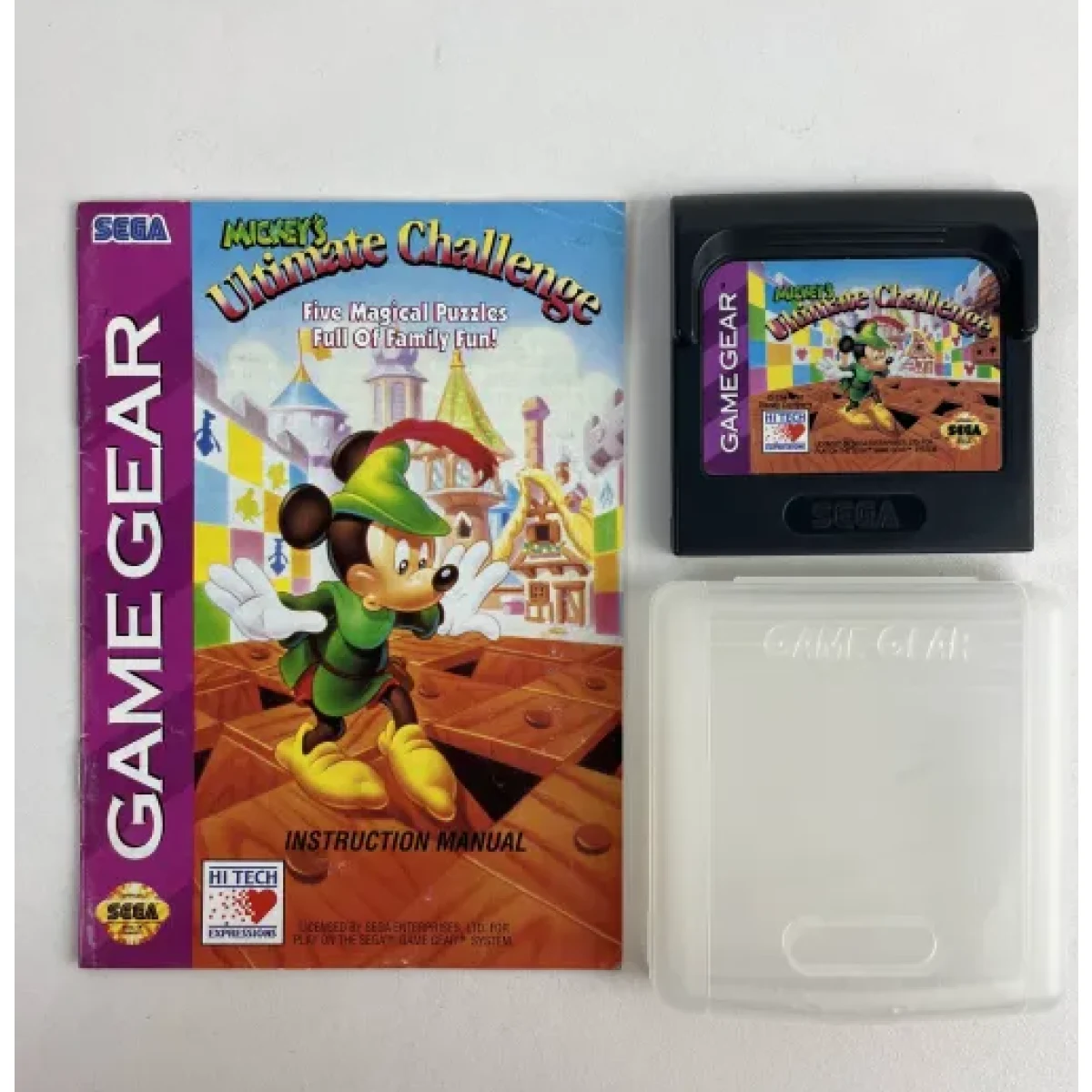 SEGA Game Gear - Mickey's Ultimate Challenge