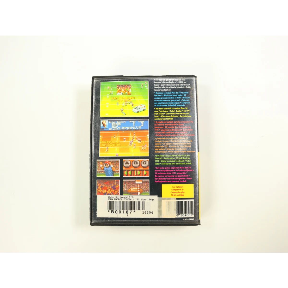 John Madden Football '92 - Electronic Arts - productfoto 6