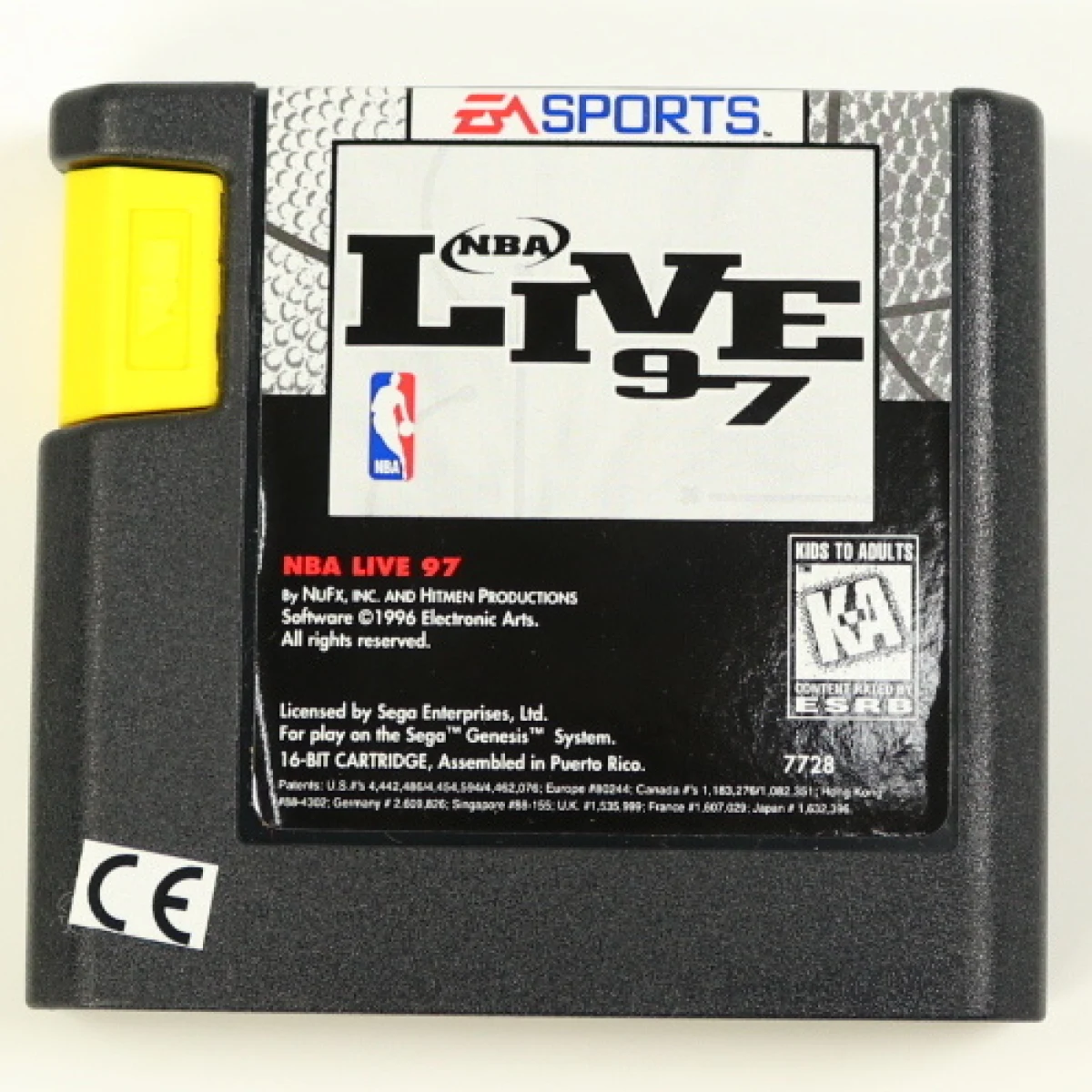 SEGA Genesis - NBA Live 97 - EA Sports - productfoto 3