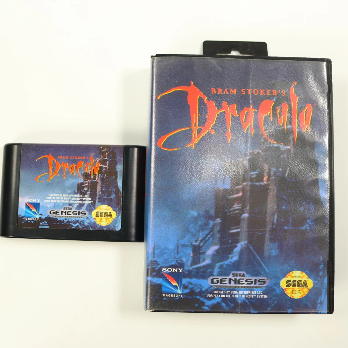 SEGA Genesis - Bram Stoker's Dracula  [No Manual]