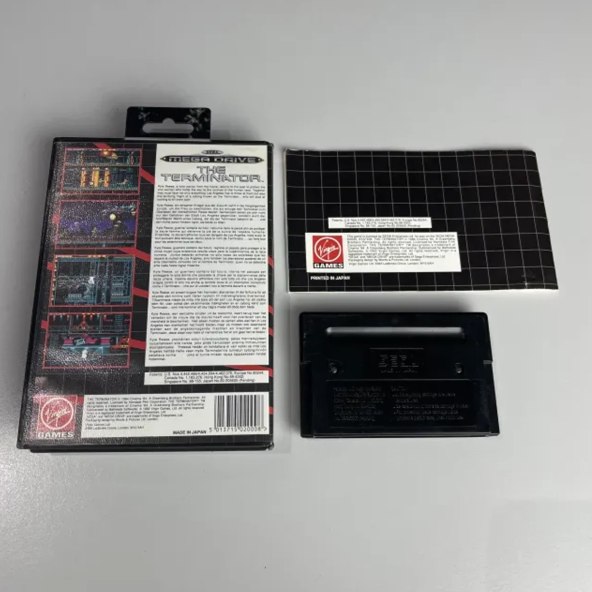 SEGA Mega Drive - The Terminator - Virgin Games - productfoto 2