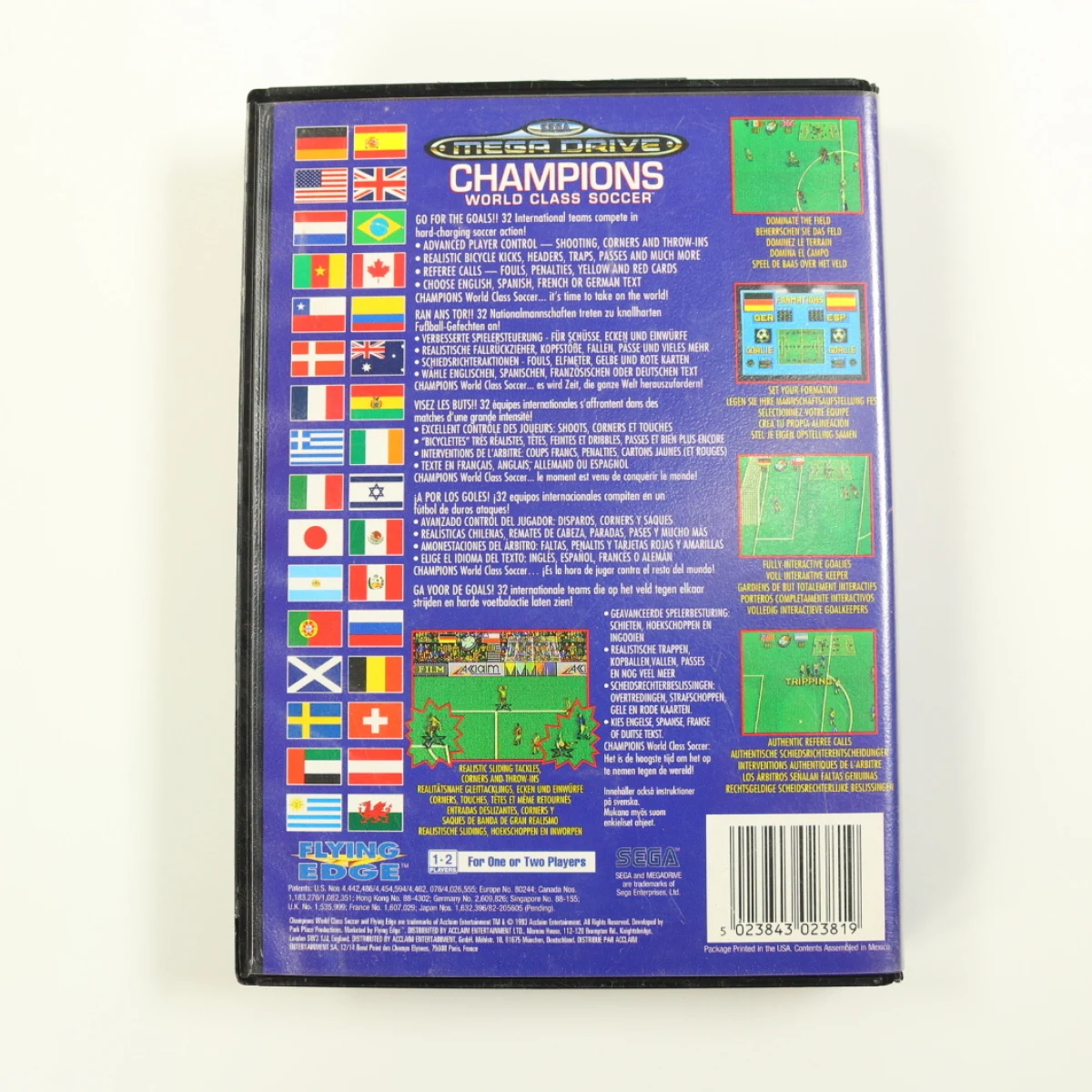 Champions World Class Soccer - Acclaim Entertainment - productfoto 6