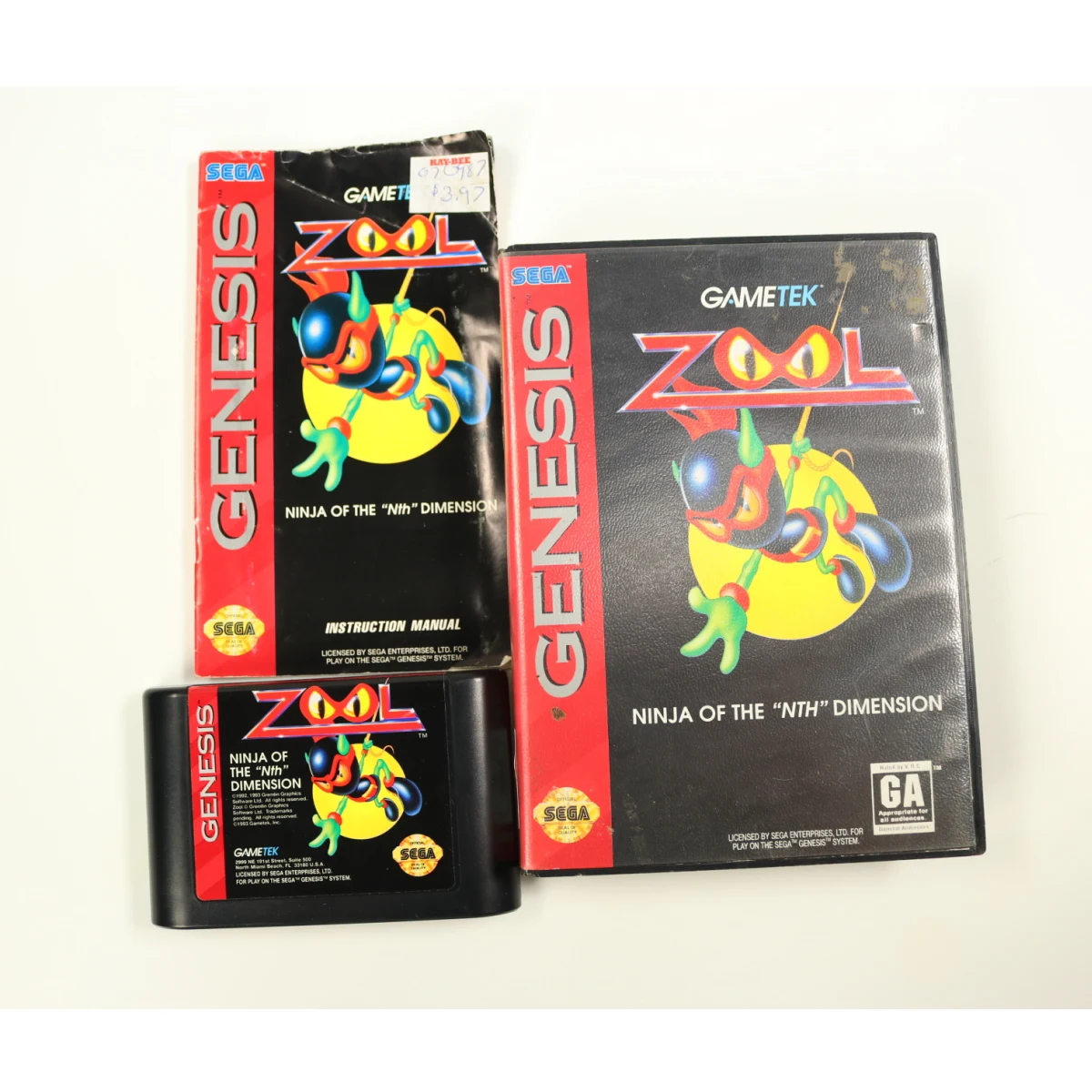 SEGA Genesis - Zool Ninja of the Nth Dimension