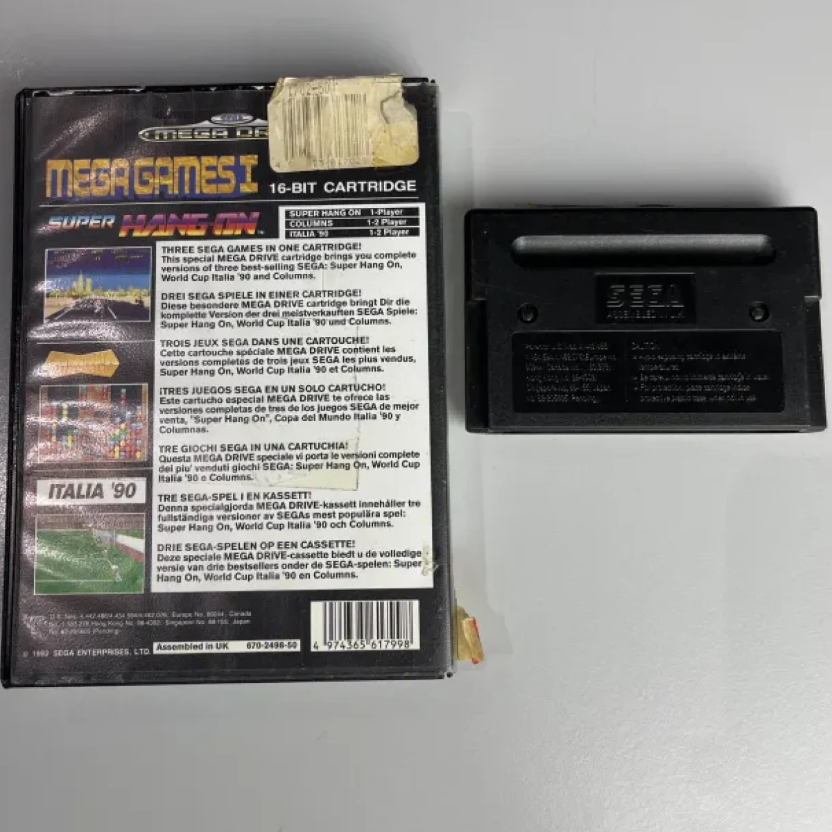 SEGA Genesis - Mega Games 1 [No Manual] - Sega - productfoto 2