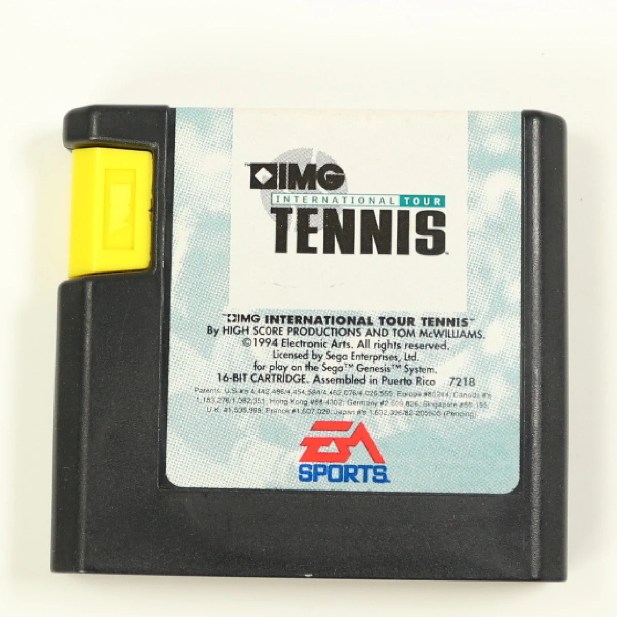 SEGA Genesis - IMG International Tour Tennis