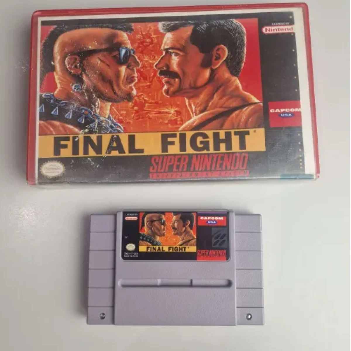 SNES - Final Fight - USA - Plastic Boxed