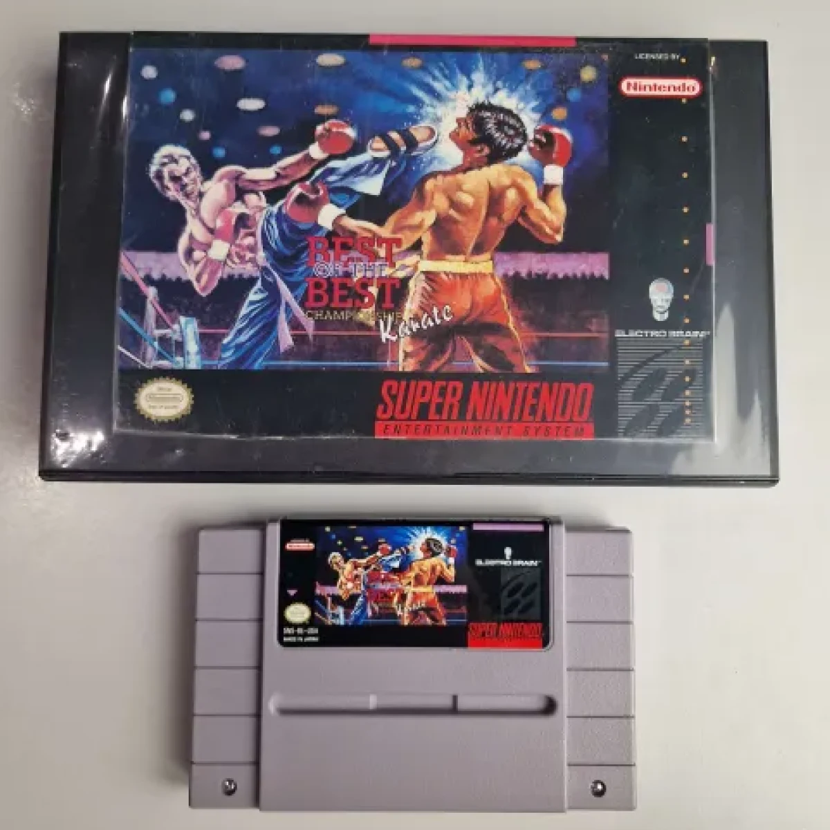 SNES - Best Of The Best Championship Karate - USA - Plastic Boxed