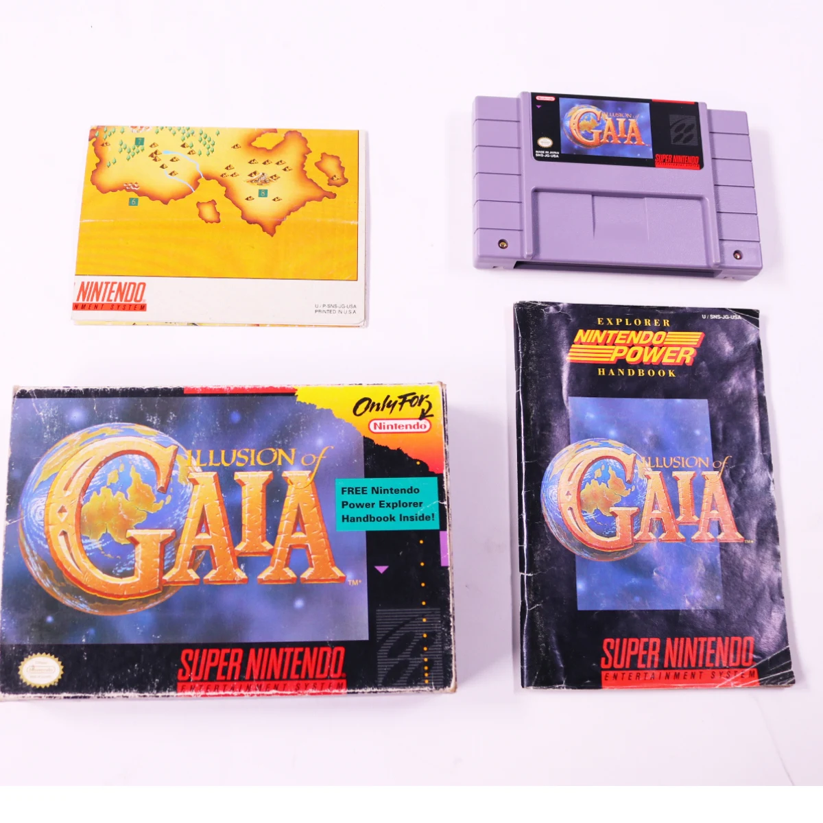 SNES - Illusion of Gaia - USA - Boxed CIB