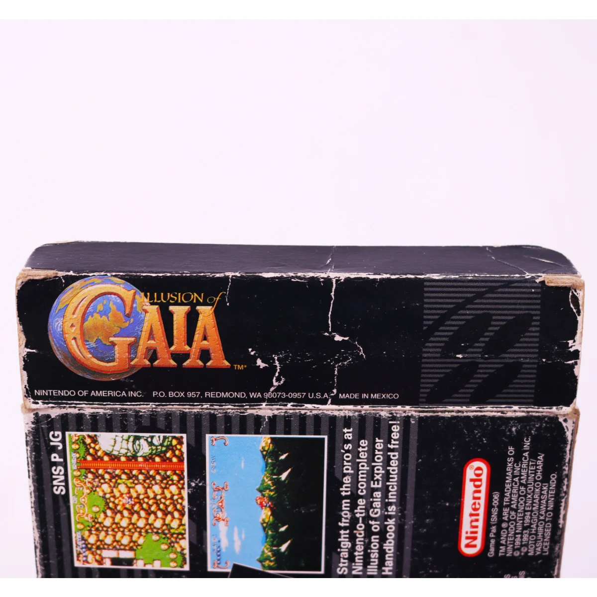 SNES - Illusion of Gaia - USA - Boxed CIB - Quintet - productfoto 6