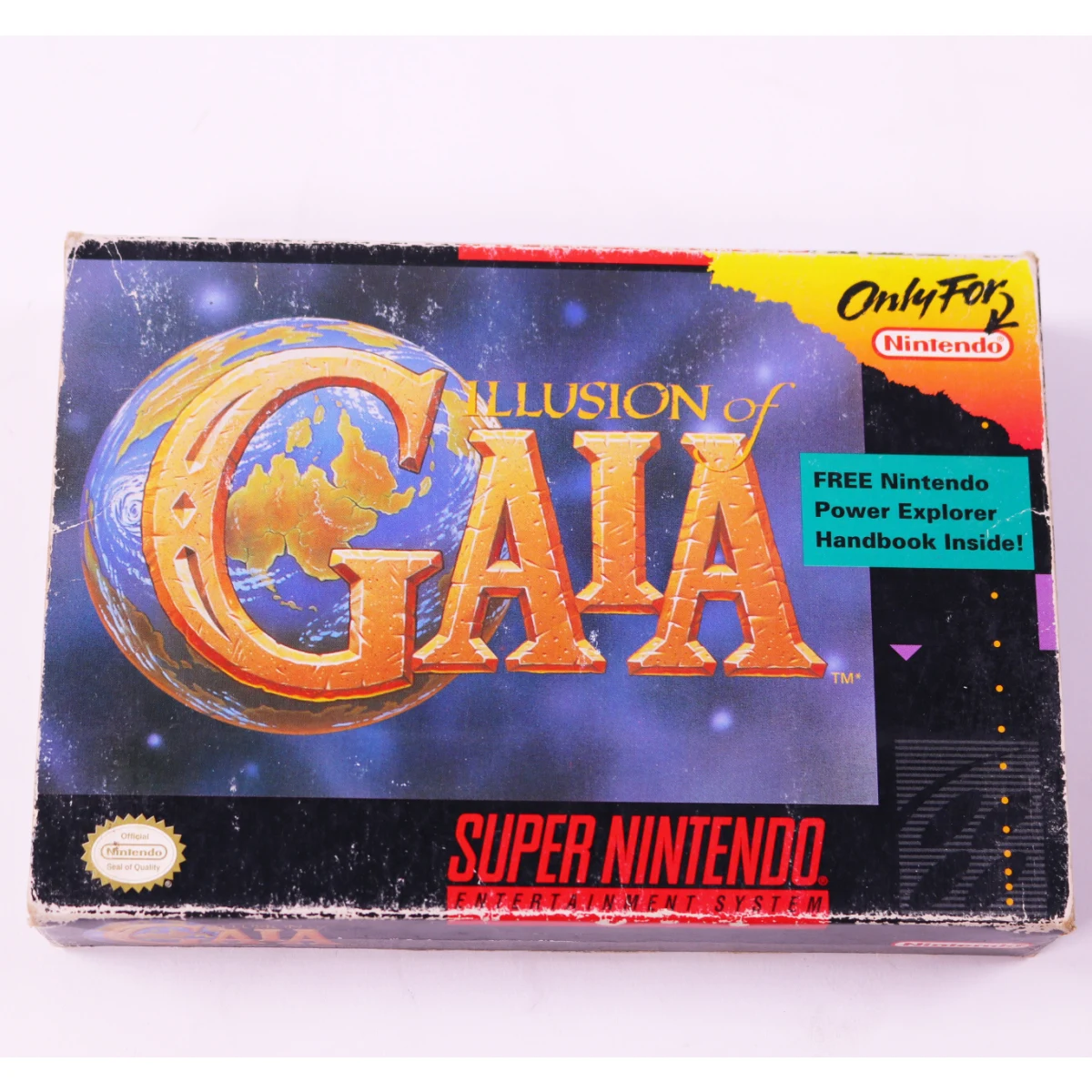 SNES - Illusion of Gaia - USA - Boxed CIB - Quintet - productfoto 3
