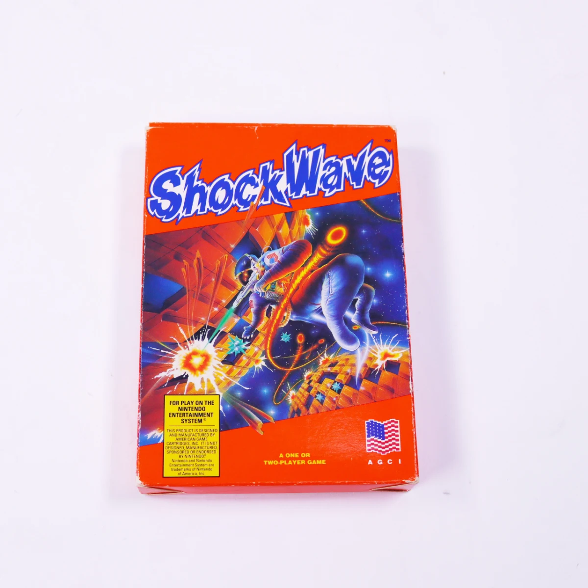 NES - ShockWave - USA - Boxed CIB - American Game Cartridges - productfoto 3