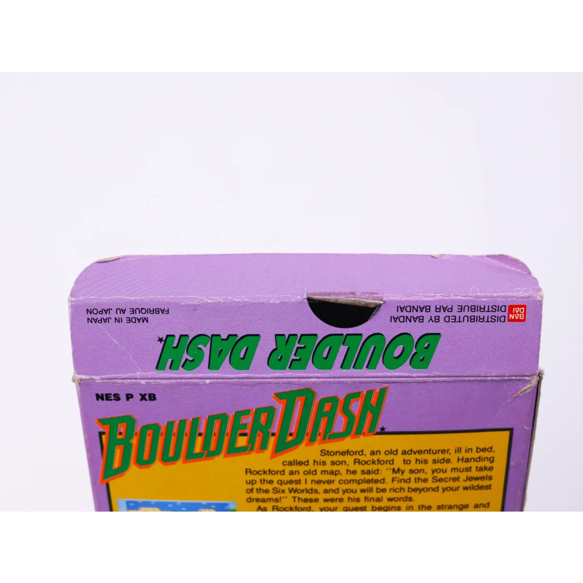 NES - Boulder Dash - Boxed CIB - First Star Software - productfoto 7