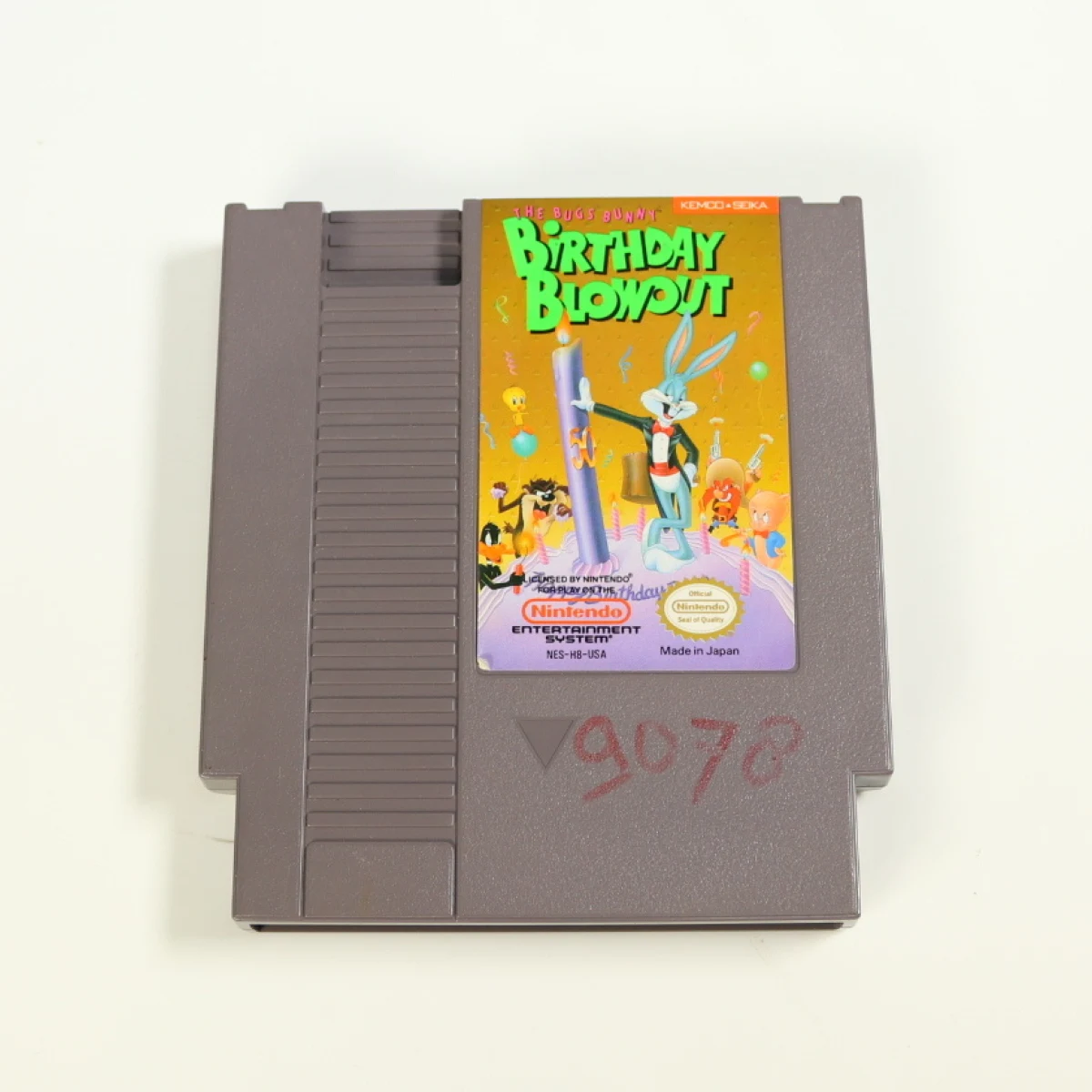 NES - Bugs Bunny Birthday Blowout - USA [met boekje] - Kemco - productfoto 3