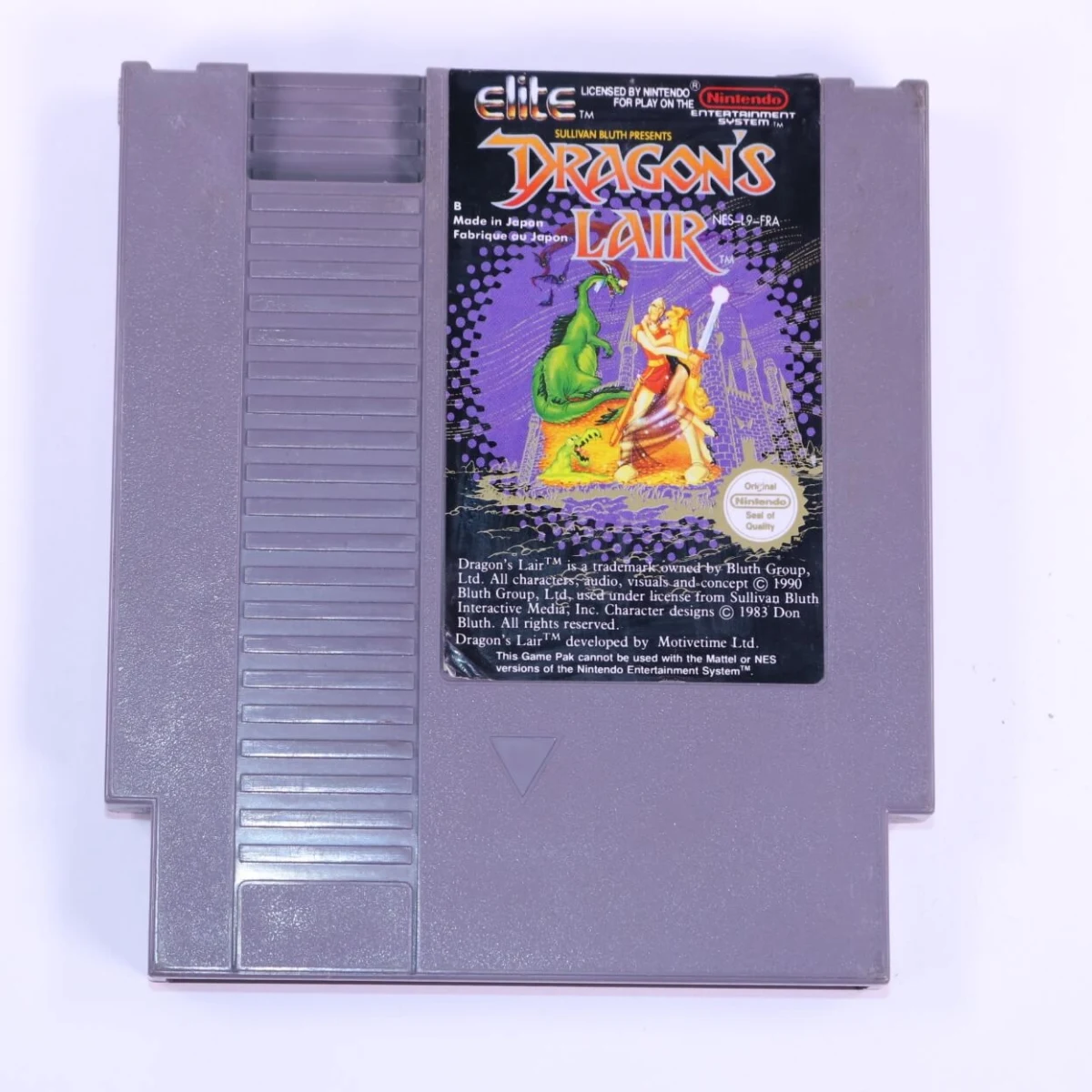 NES - Dragon's Lair the Legend
