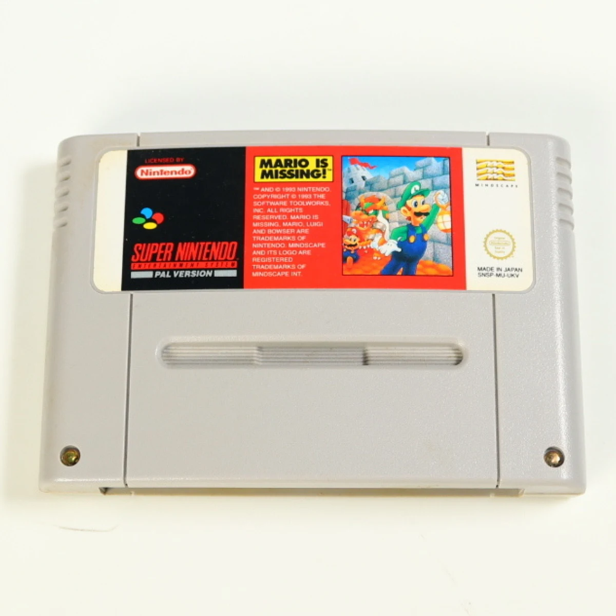 SNES - Mario Is Missing