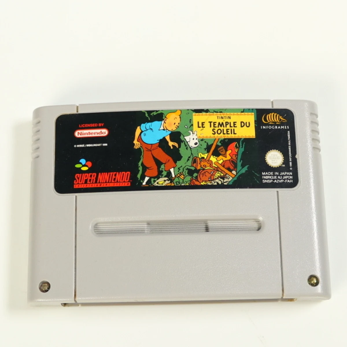 SNES - TinTin: Le Temple du Soleil