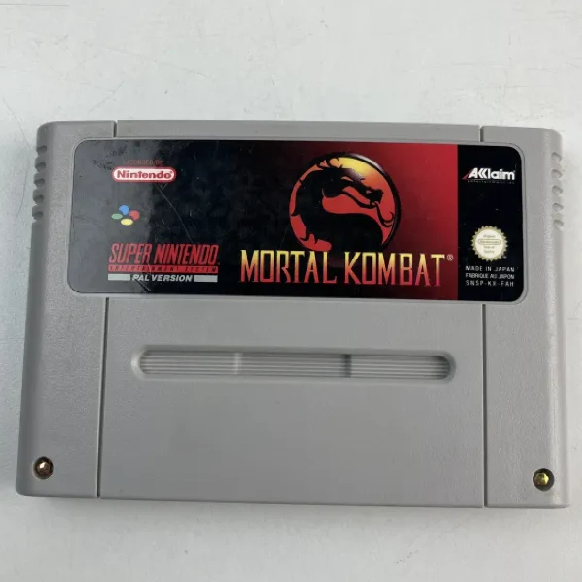 SNES - Mortal Kombat