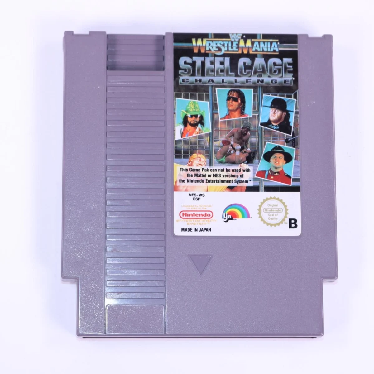 NES - WWF Wrestlemania Steel Cage Challenge